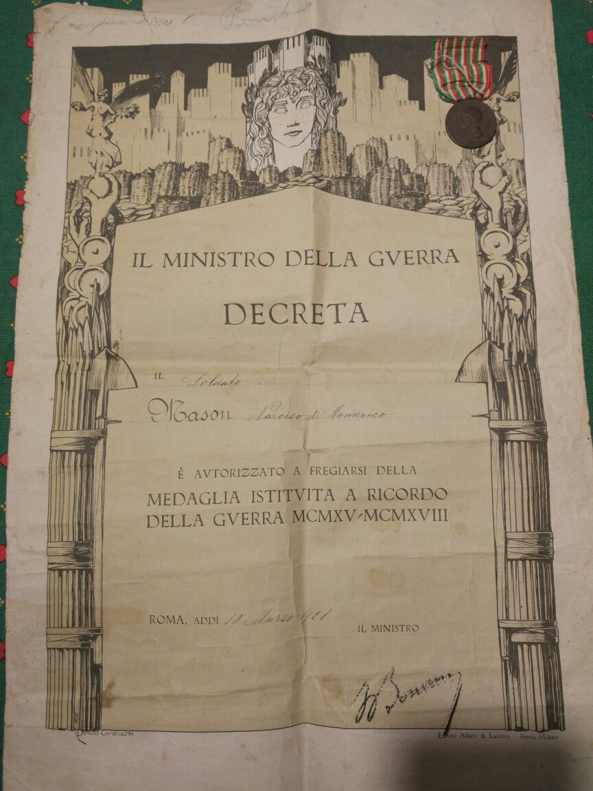 Narciso Mason ( di Domenico) 